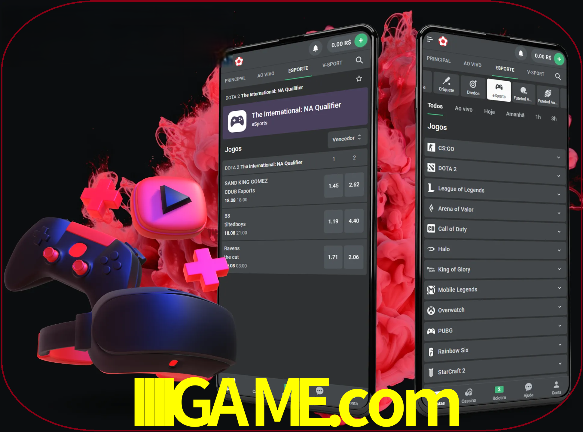 Para ter a aplicação móvel iiiigame no seu smartphone, basta descarregar o ficheiro apk e seguir as instruções.