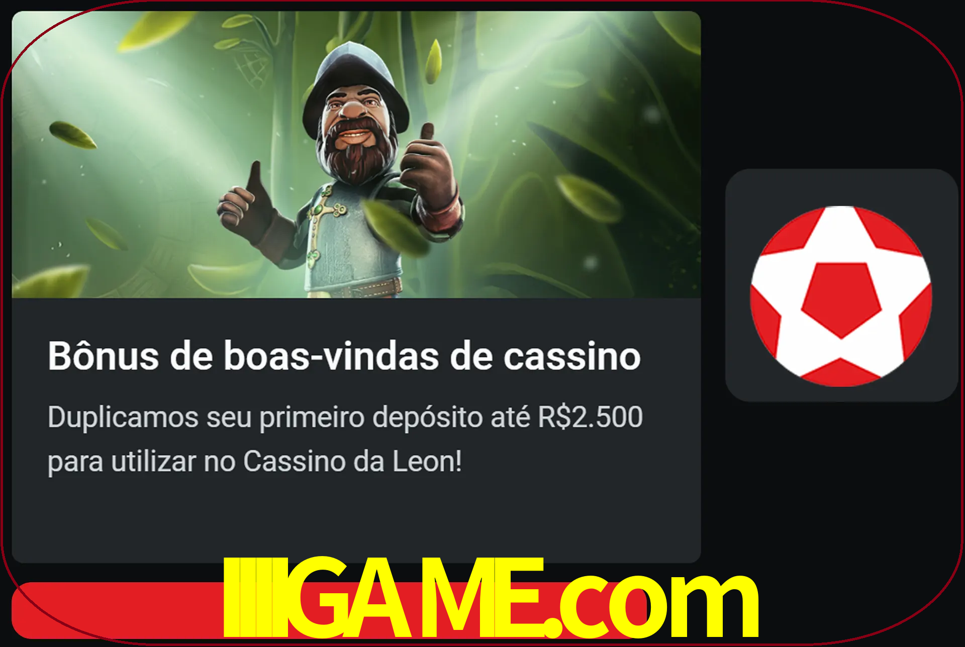 Receba seu dinheiro do bônus de boas-vindas após o primeiro depósito.