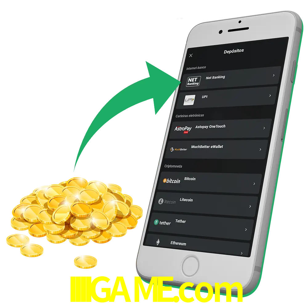 Deposite seu dinheiro e ganhe com LeonBet.