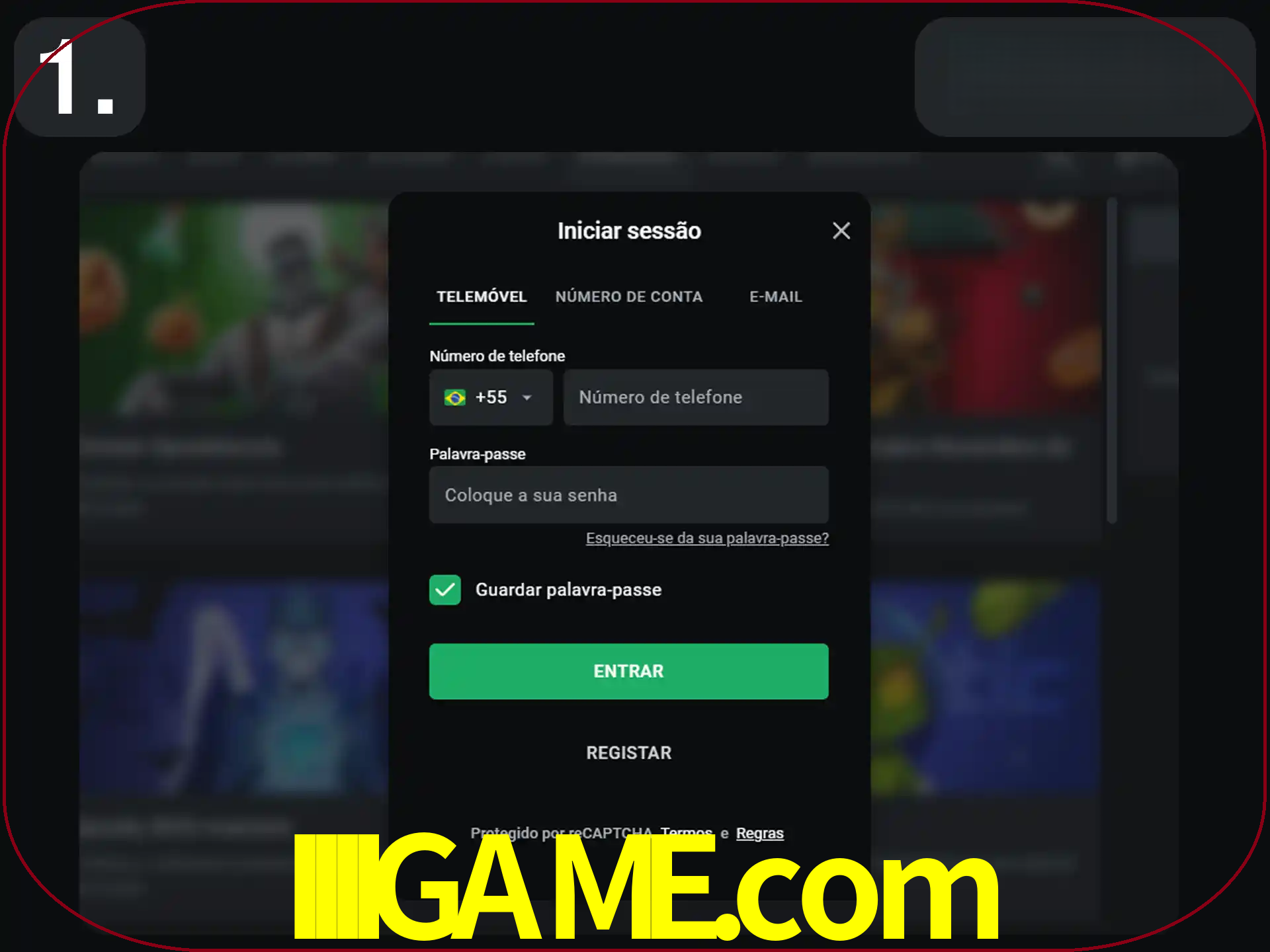 Acesse o site.