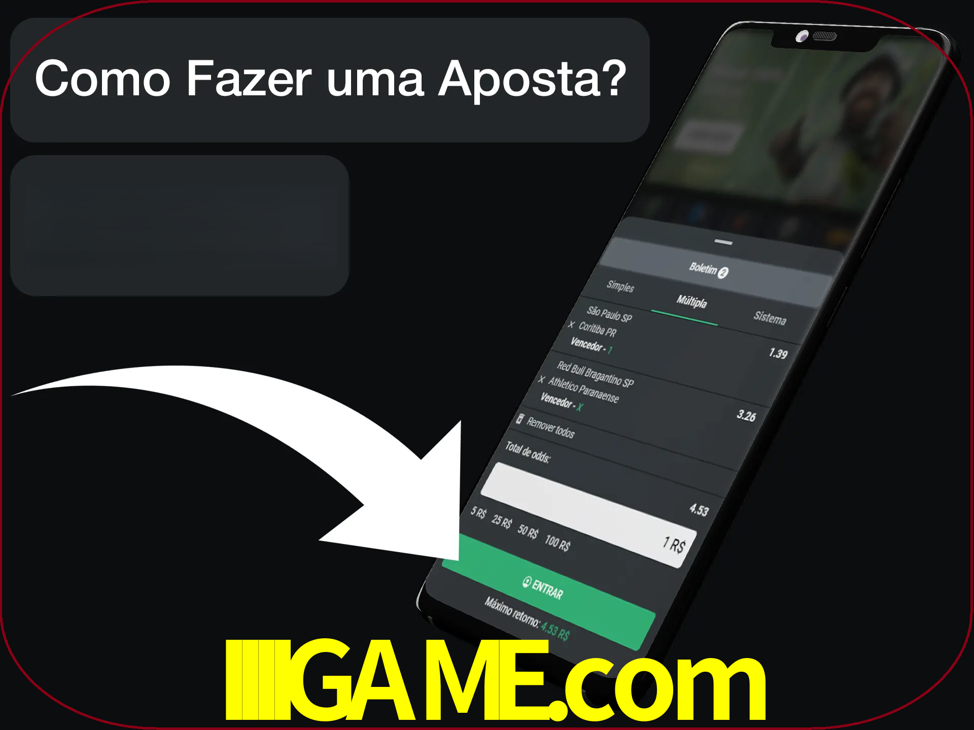 Preencha sua aposta e aguarde o resultado.